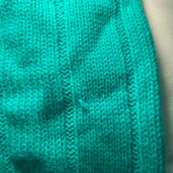 Vintage Bryan Edwards Green Cardigan Sweater M(see measurement) Preppy Academia - Picture 5 of 5
